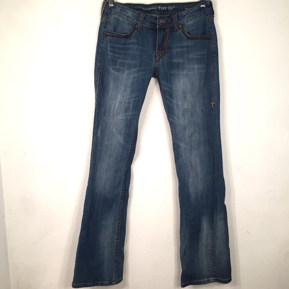 Cowgirl Tuff  29 X 35 Western Jeans Studded
